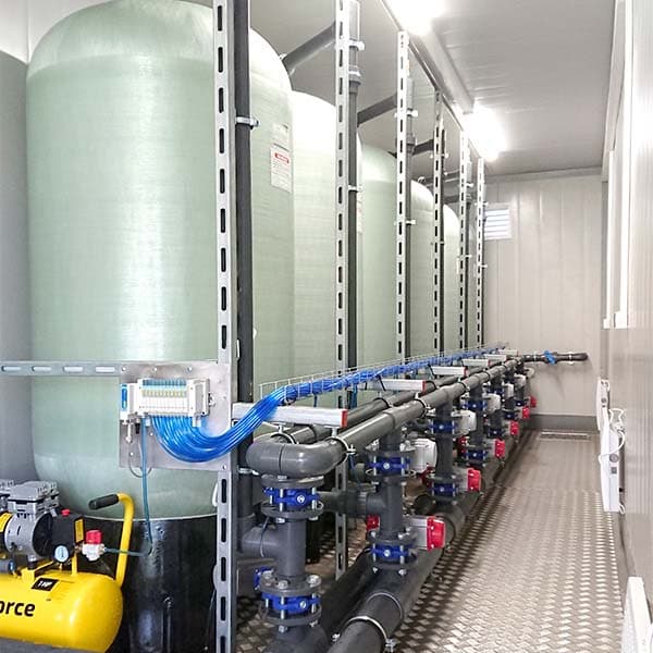 Iron removal plant