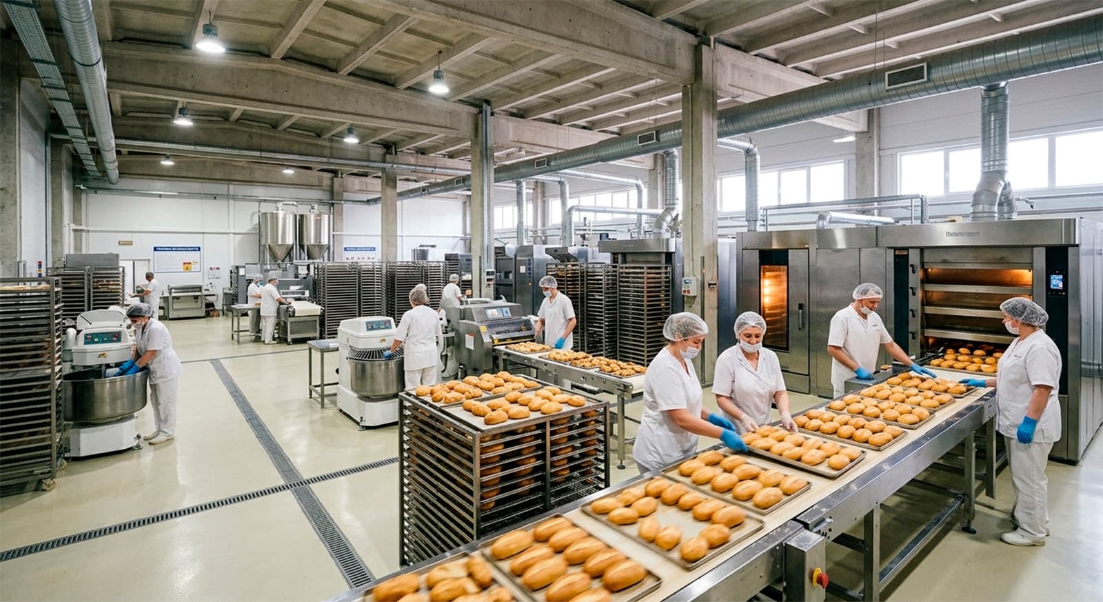 Dairy / meat processing plant