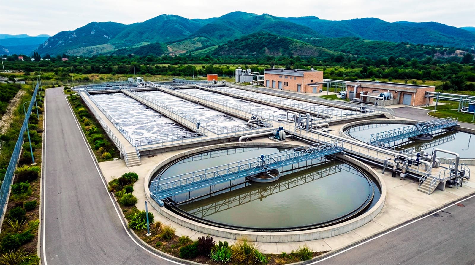 Municipal treatment plant