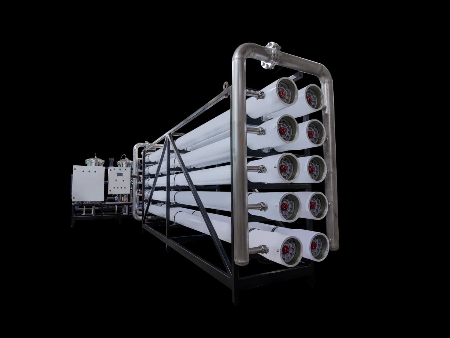 SWT RO-100/8040 - reverse osmosis unit with pump (up to 100 m3/h)