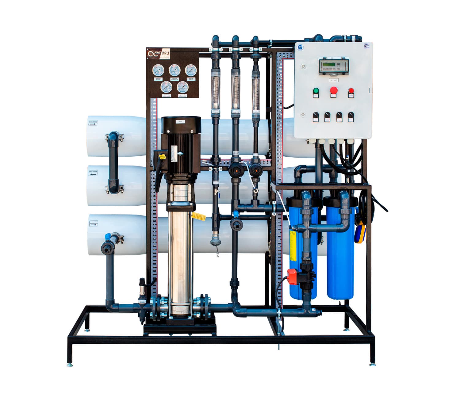 SWT RO-3/8040 - reverse osmosis unit with pump (up to 3 m3/h)